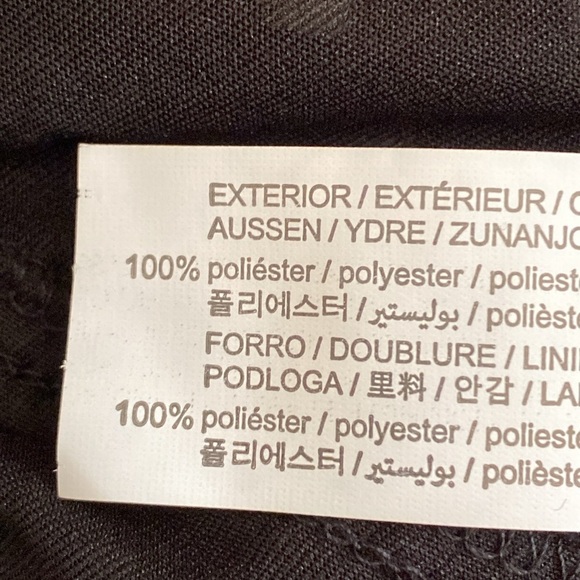 NWT Polka Dot Print Short Dress With Ruffles. Size M. - Picture 8 of 9